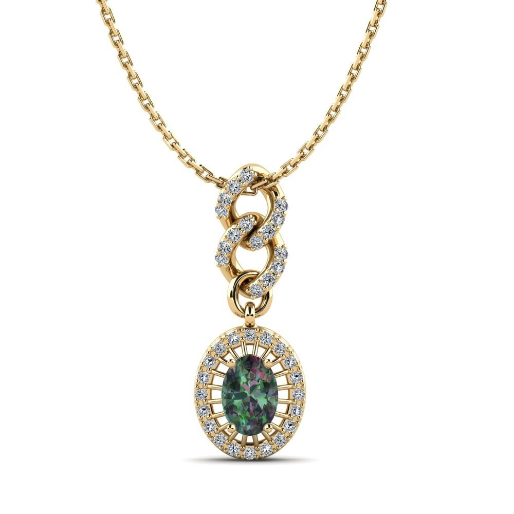Mystic Topaz Women's Pendant Acleas