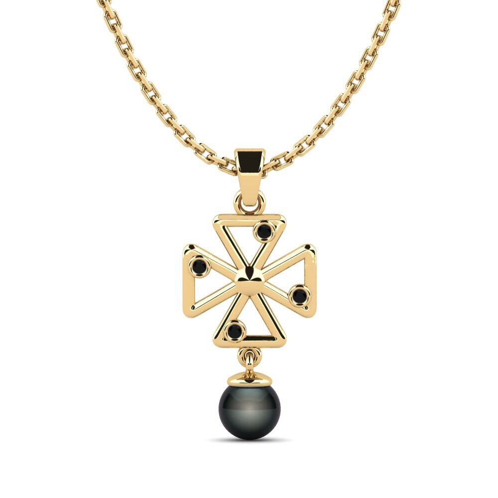 Black Sapphire Pendant Airelseh