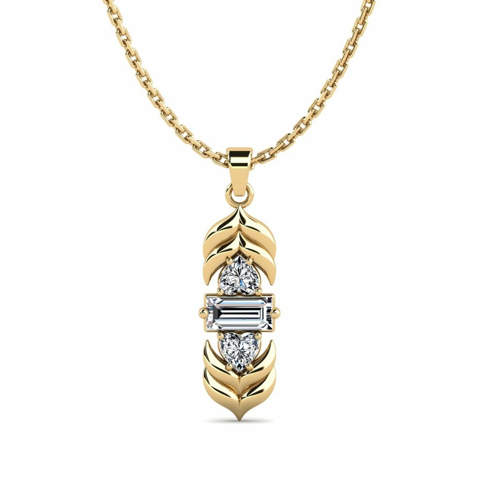 Baguette Colgante de Mujer Asba