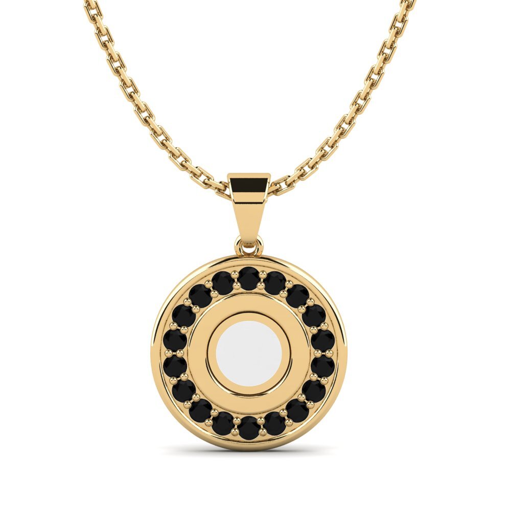 Black Sapphire Women's Pendant Ashie