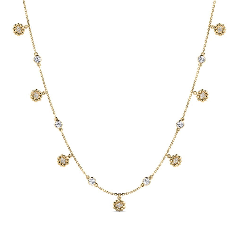 Diamond Women's Necklace Alfcidel