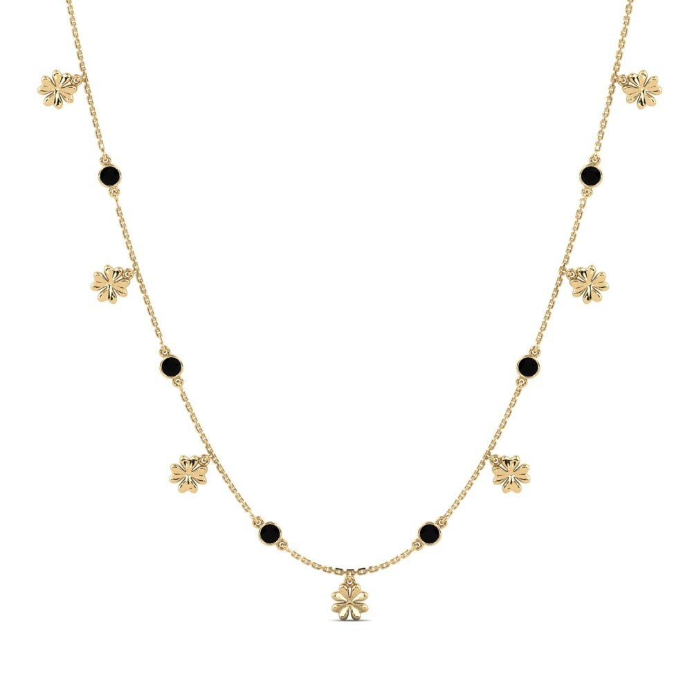 Black Diamond Women's Necklace Aperim