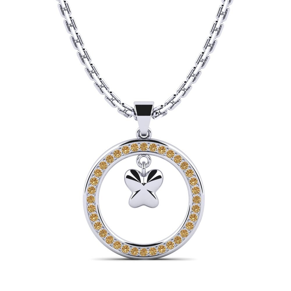 Brown Diamond Women's Pendant Becto