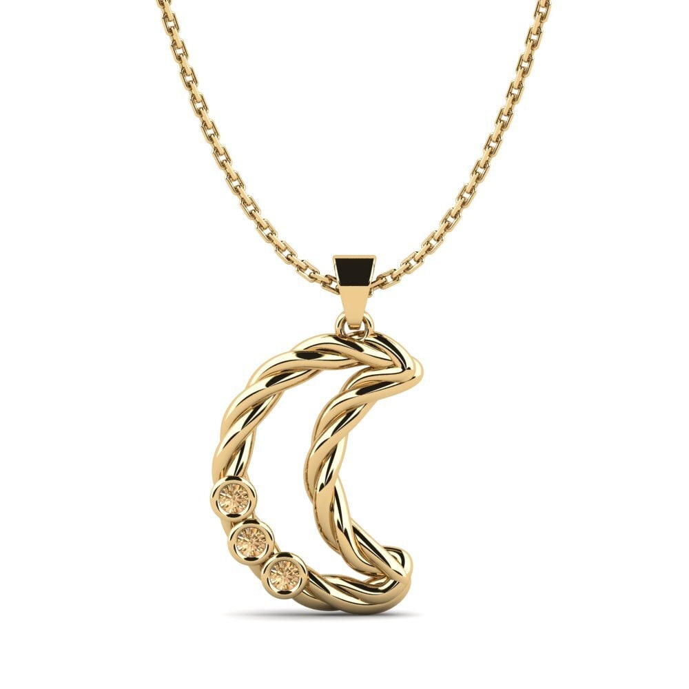 Brown Diamond Women's Pendant Betry
