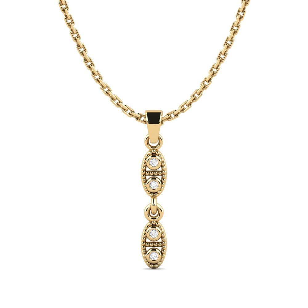 White sapphire Women's Pendant Capass