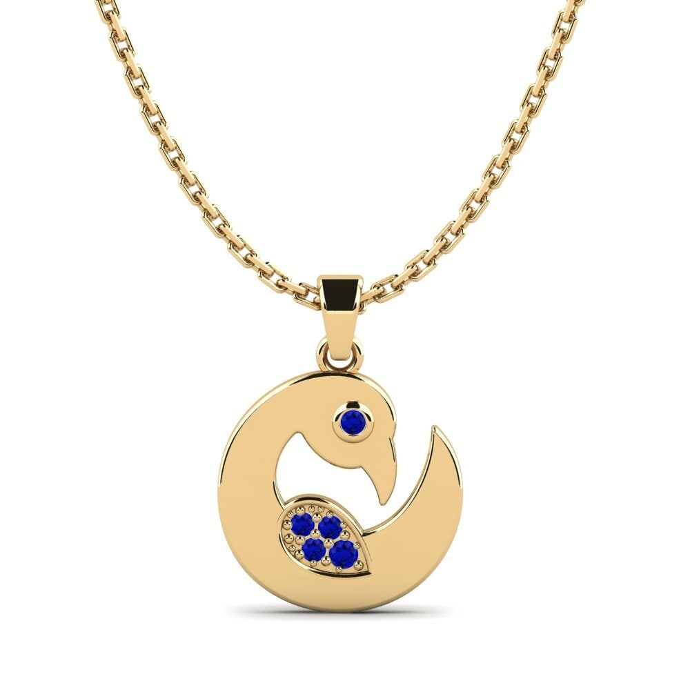 Sapphire Women's Pendant Cleviationly