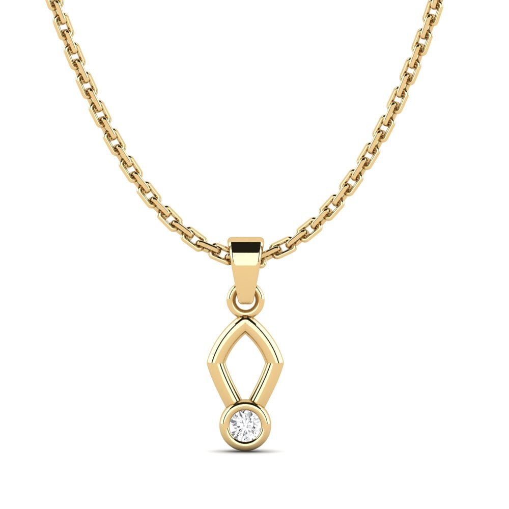 White sapphire Women's Pendant Contlearn