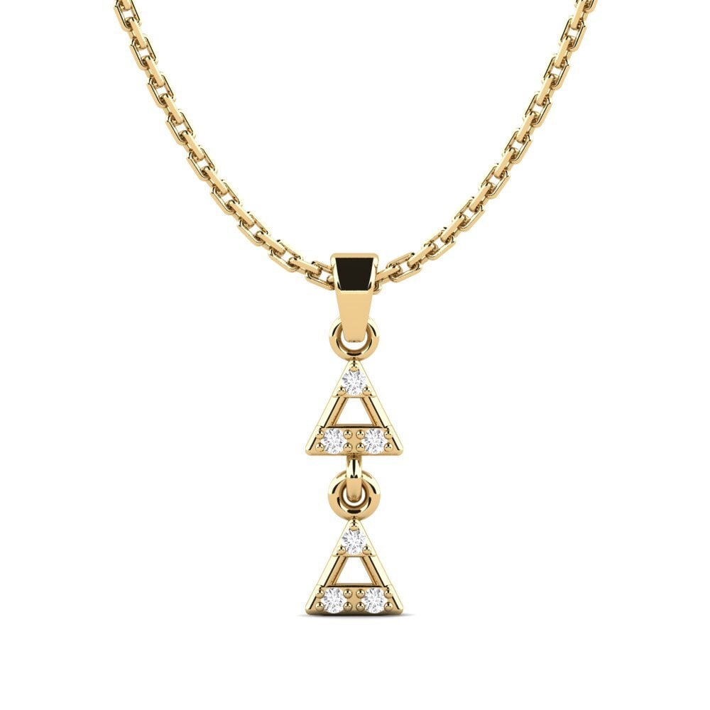 White sapphire Women's Pendant Corridgeds