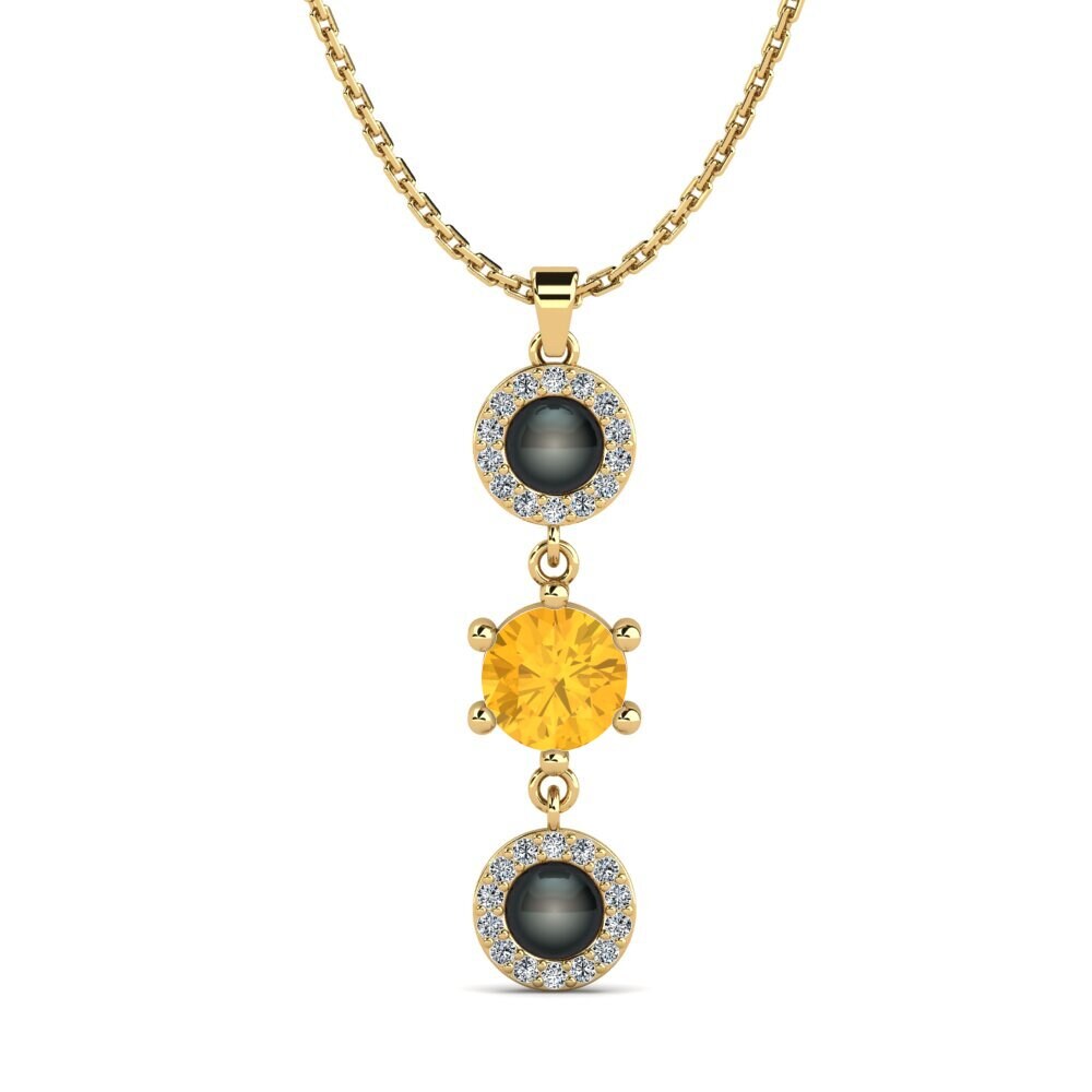 Citrine Women's Pendant Yamen