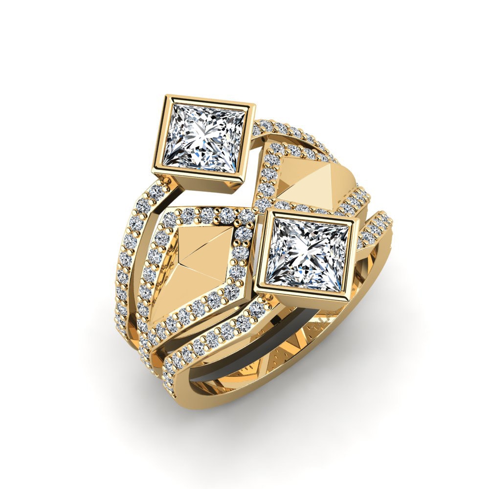 GLAMIRA Ring Gialle - SET