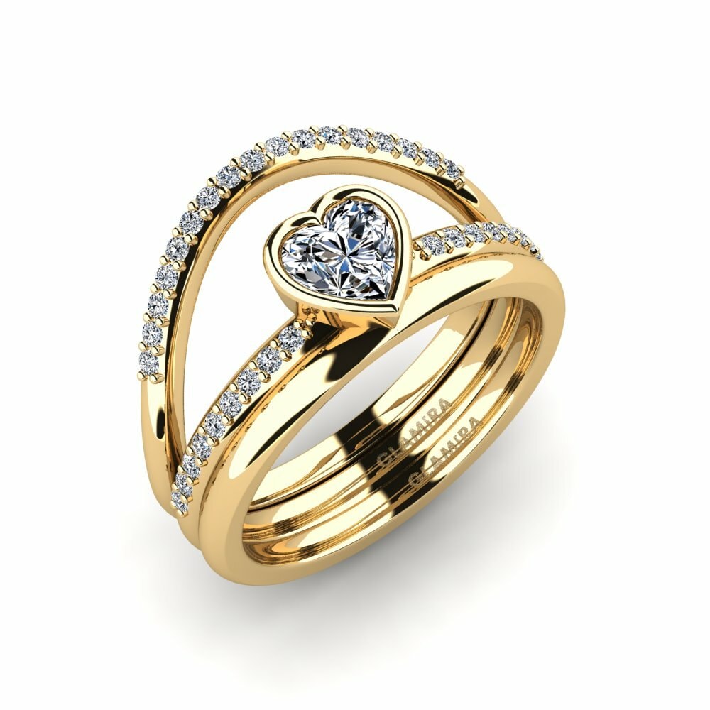 GLAMIRA Ring Glin - SET