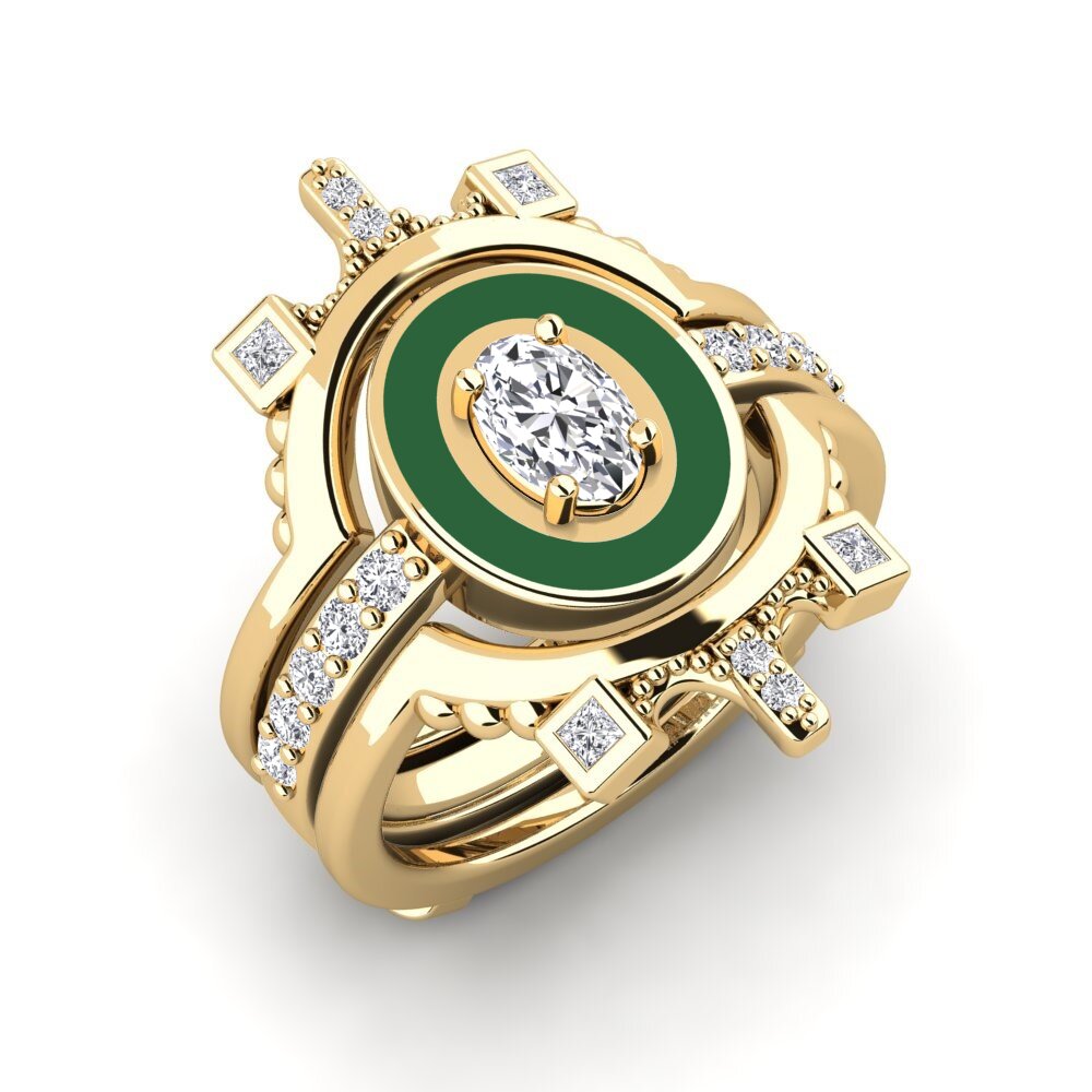 Lab Grown Diamond Ring Harweaa - SET
