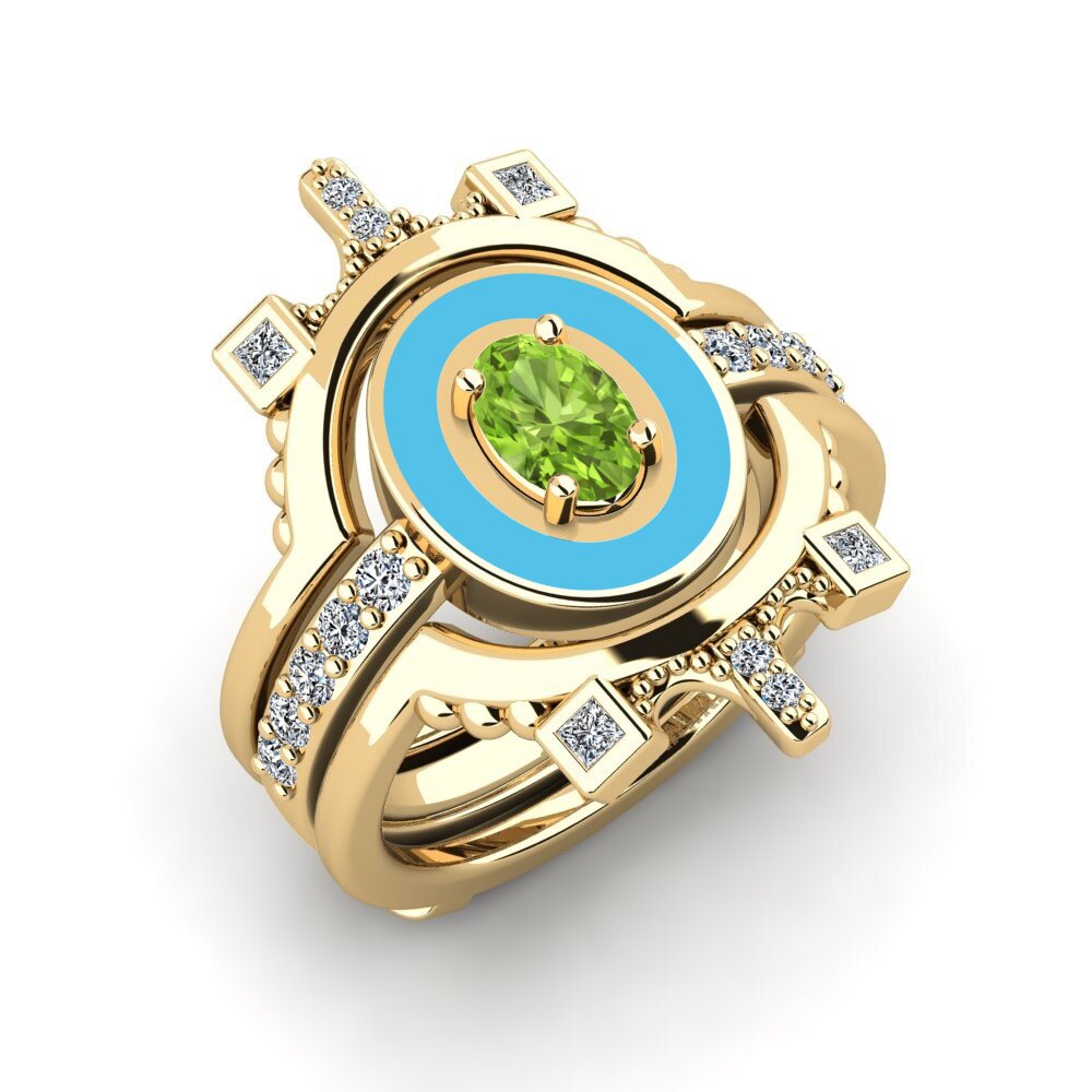 Peridot Ring Harweaa - SET