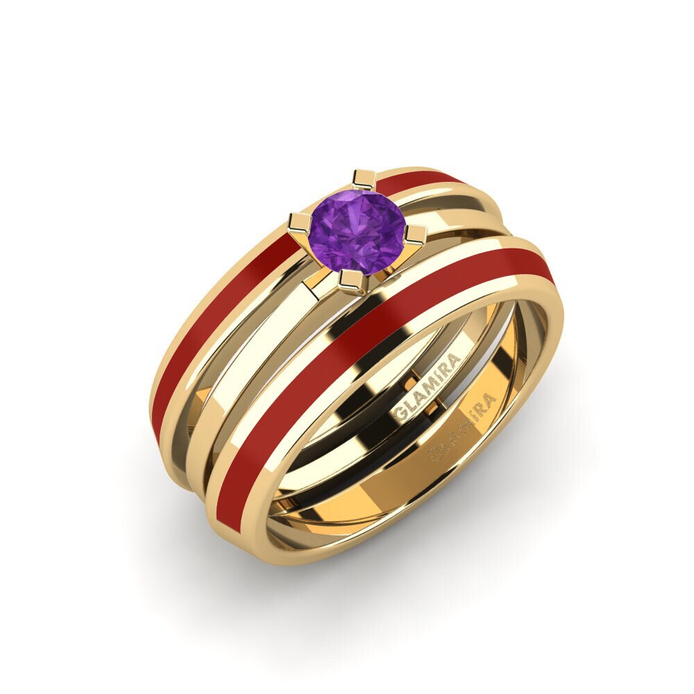 Amethyst Ring Kyndry - SET