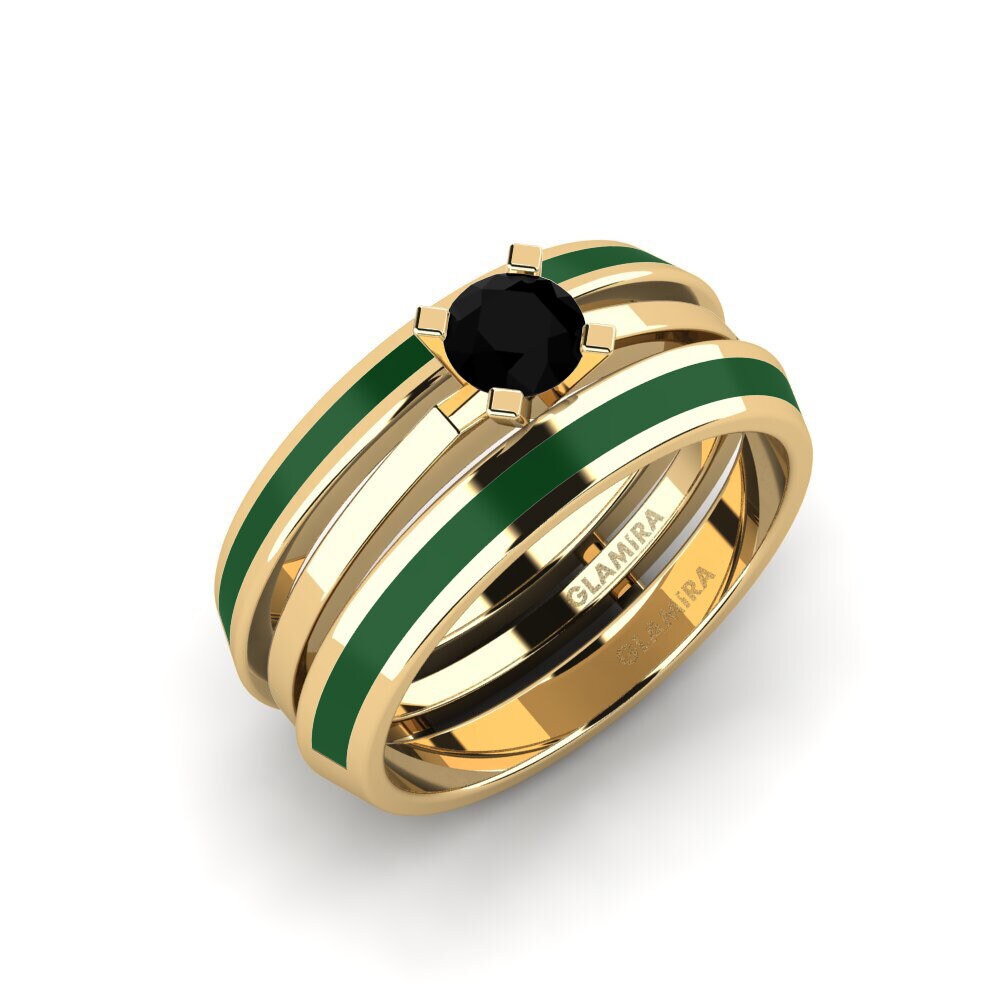Black Onyx Ring Kyndry - SET