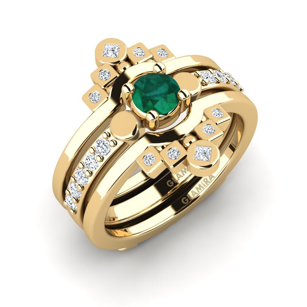 Esmeralda Anillo Lmelania - SET