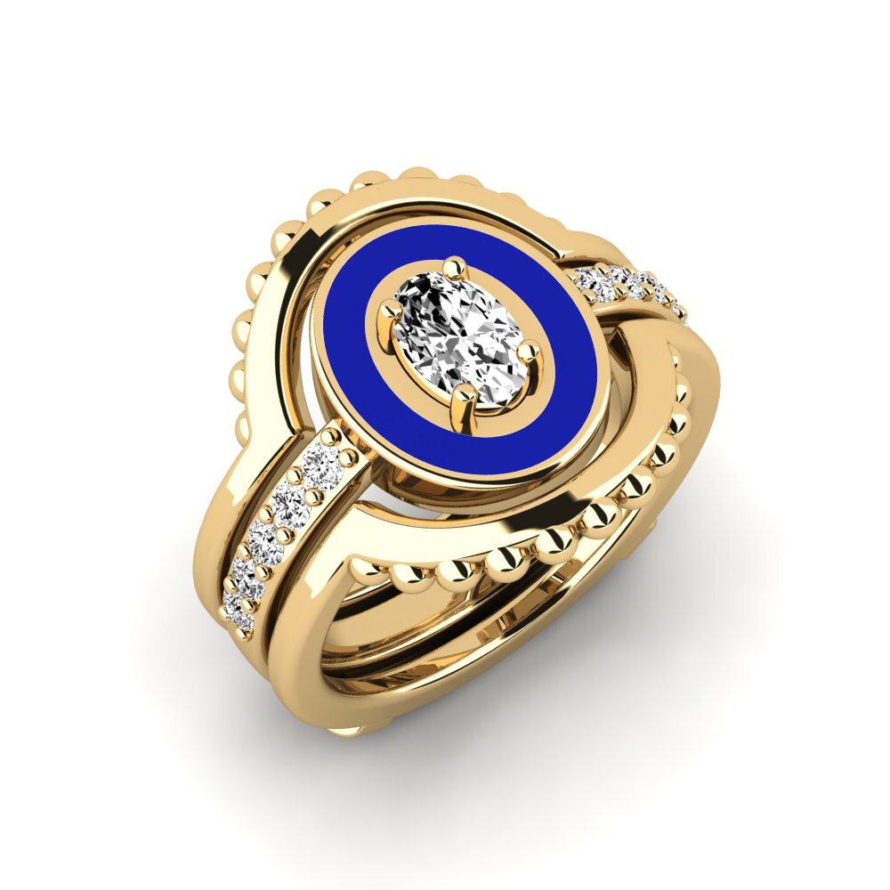 Moissanit Ring Lmingea - SET