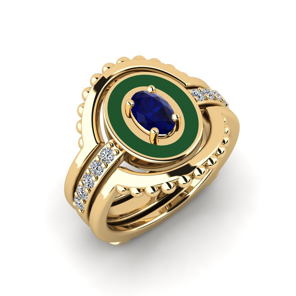 Saphir Ring Lmingea - SET