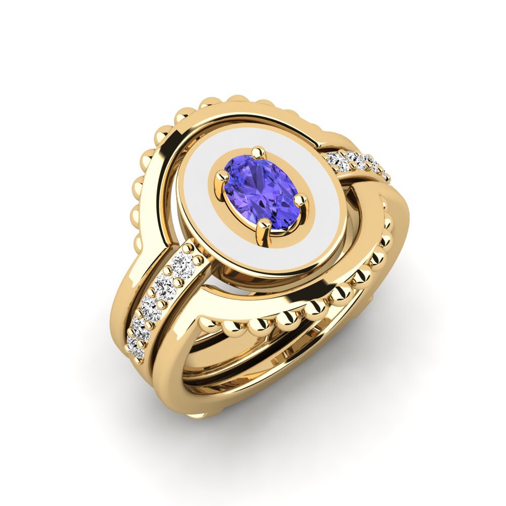 Tansanit Ring Lmingea - SET