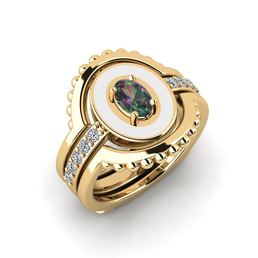 Mystic Topaz Ring Lmingea - SET