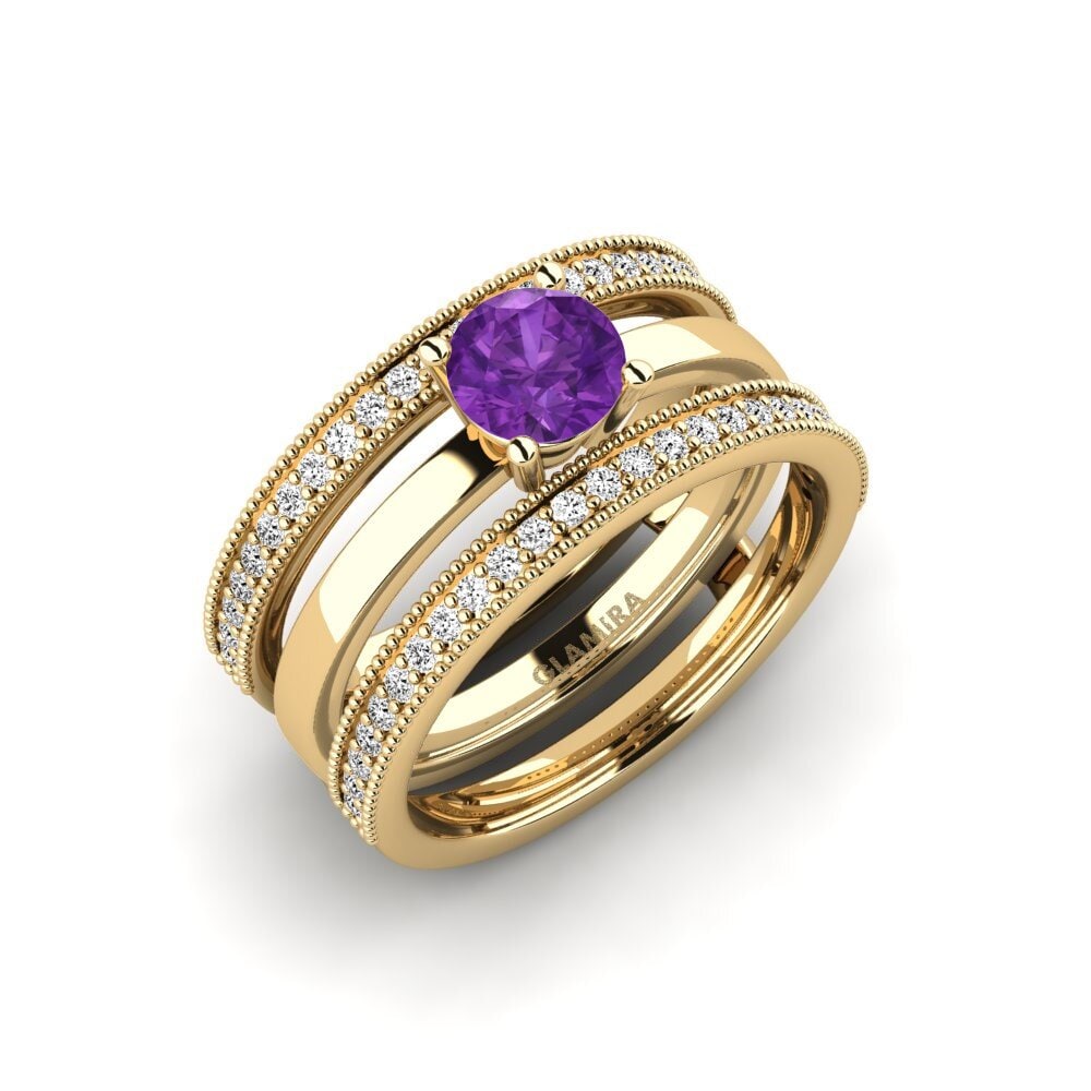 Amethyst Ring Ofost - SET