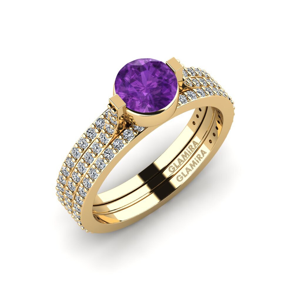 Amethyst Ring Reggie - SET