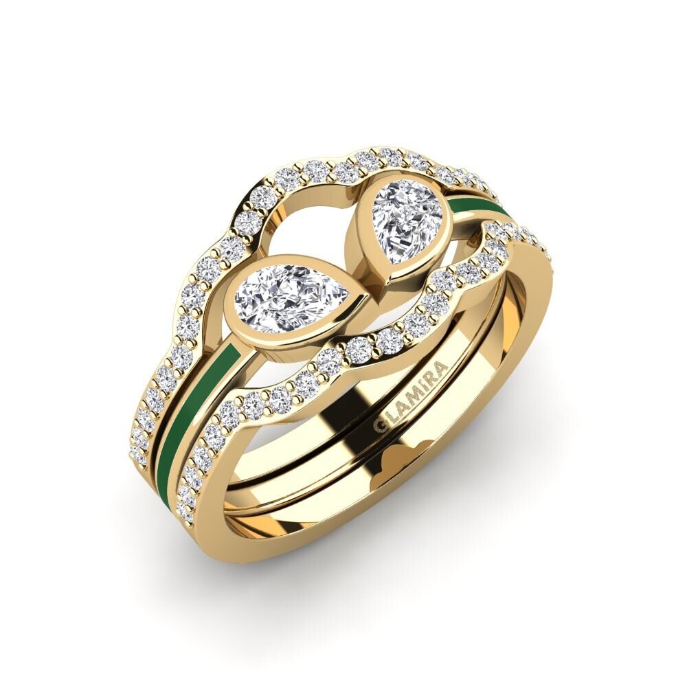 Lab Grown Diamond Ring Snene - SET