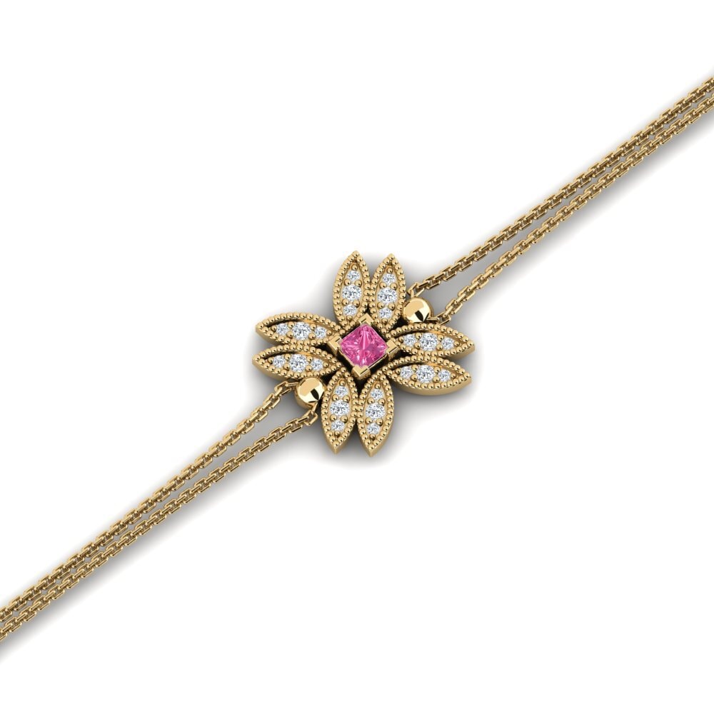 Pink Tourmaline Women's Bracelet Bauga