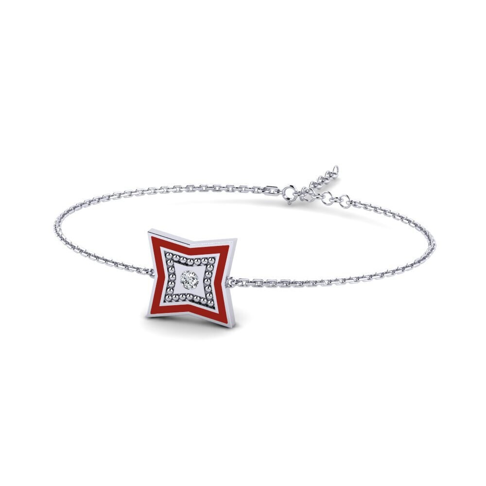 White Silver Women's Bracelet Bezer