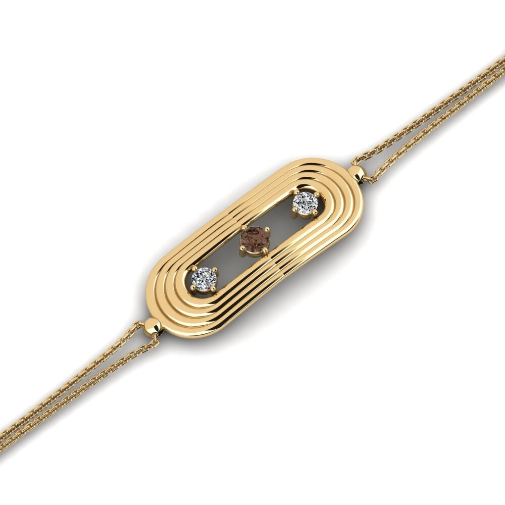 Smoky Quartz Women's Bracelet Bodilla