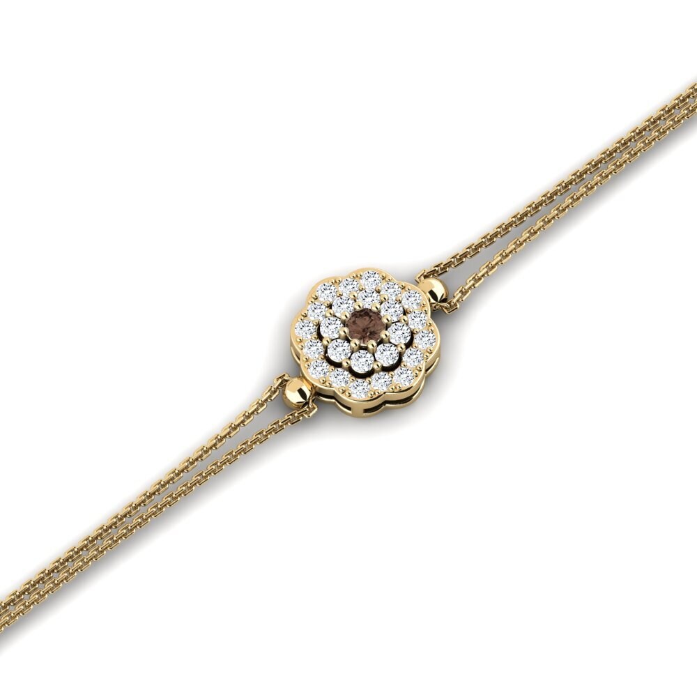 Smoky Quartz Women's Bracelet Busigny