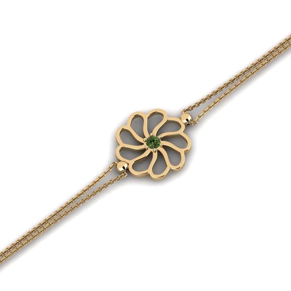 Green Sapphire Women's Bracelet Cibulp