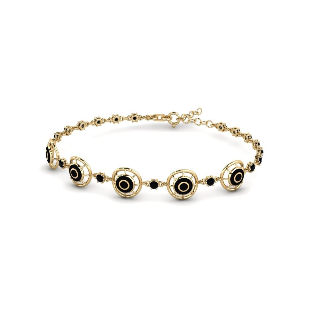 Black Sapphire Women's Bracelet Daping