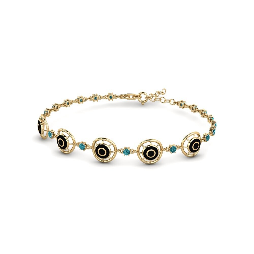 Blue Diamond Women's Bracelet Daping