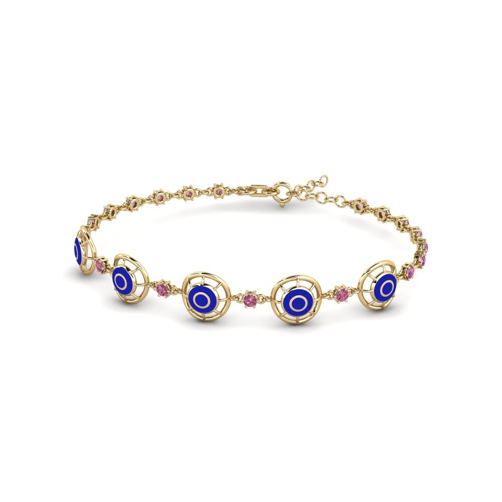 Rhodolite Garnet Women's Bracelet Daping