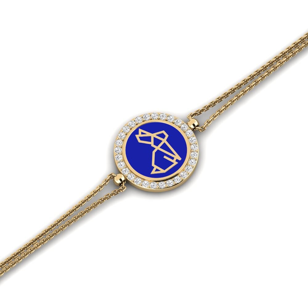 White sapphire Women's Bracelet Daqunar