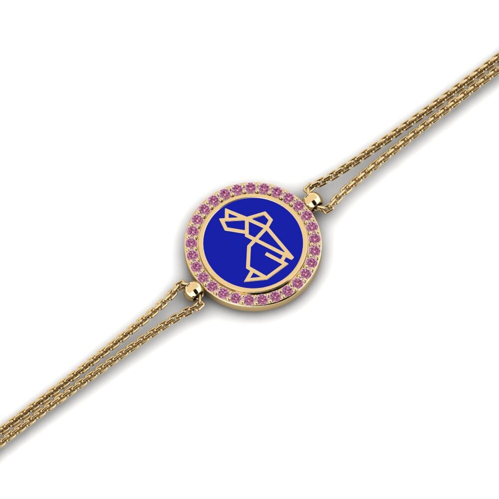 Rhodolite Garnet Women's Bracelet Daqunar