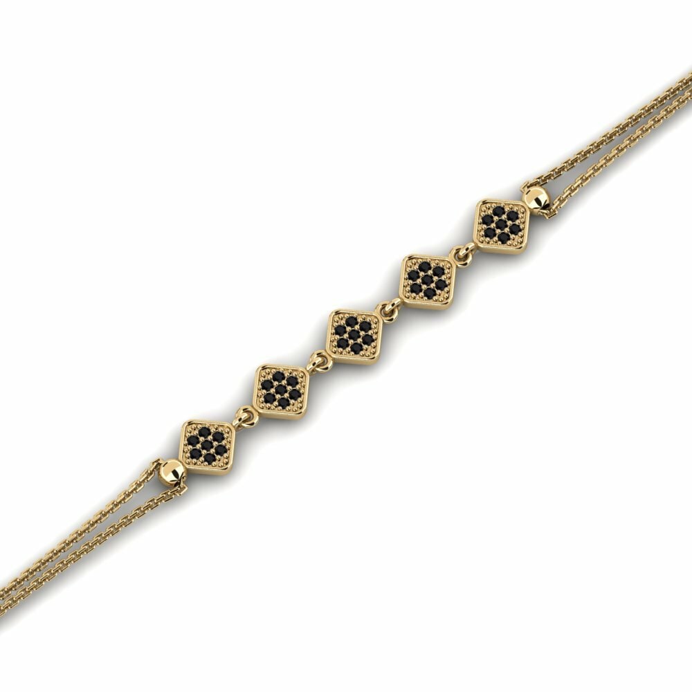 Onyx Noir Bracelet pour femme Dipa
