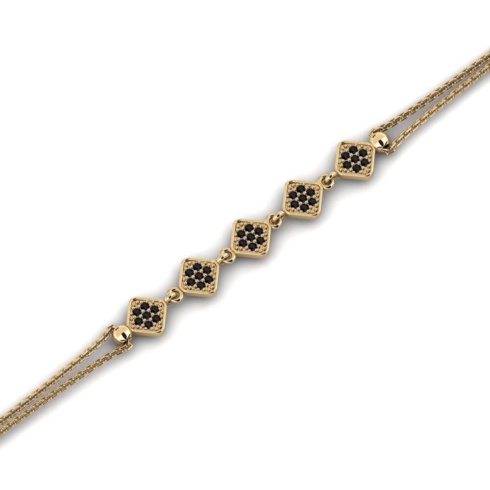 Black Sapphire Women's Bracelet Dipa