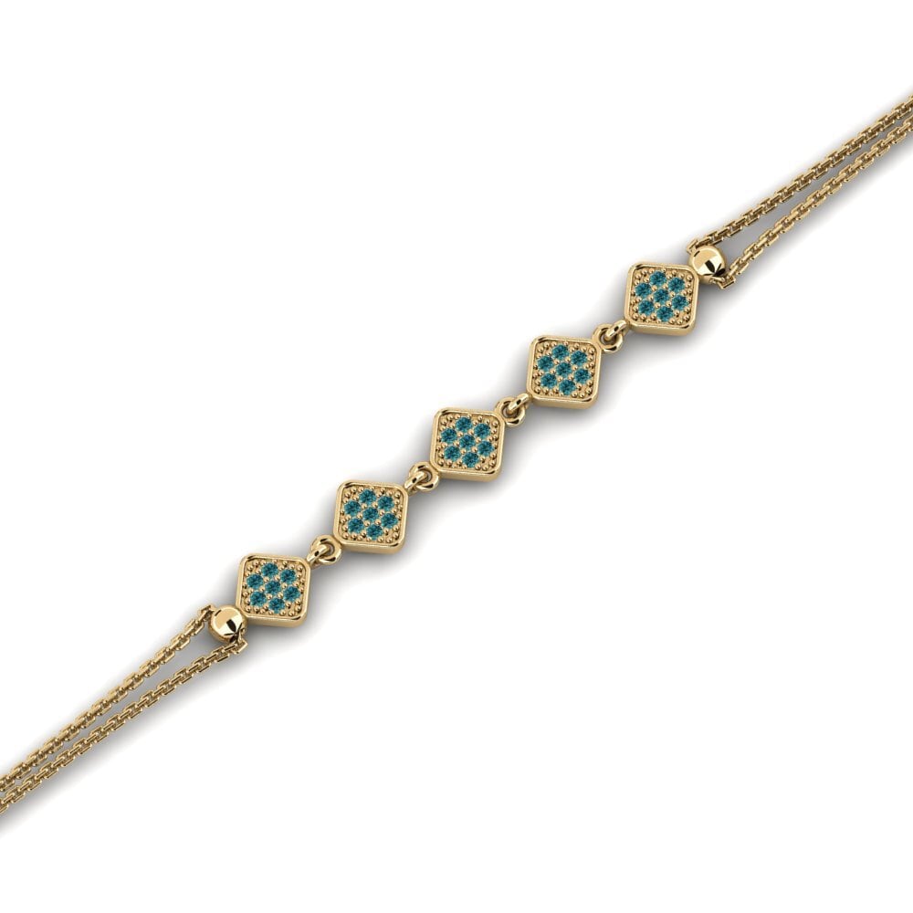 Blue Diamond Women's Bracelet Dipa