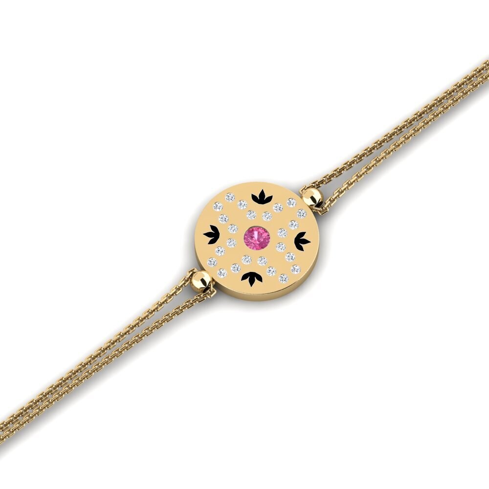 Pink Tourmaline Women's Bracelet Eroto