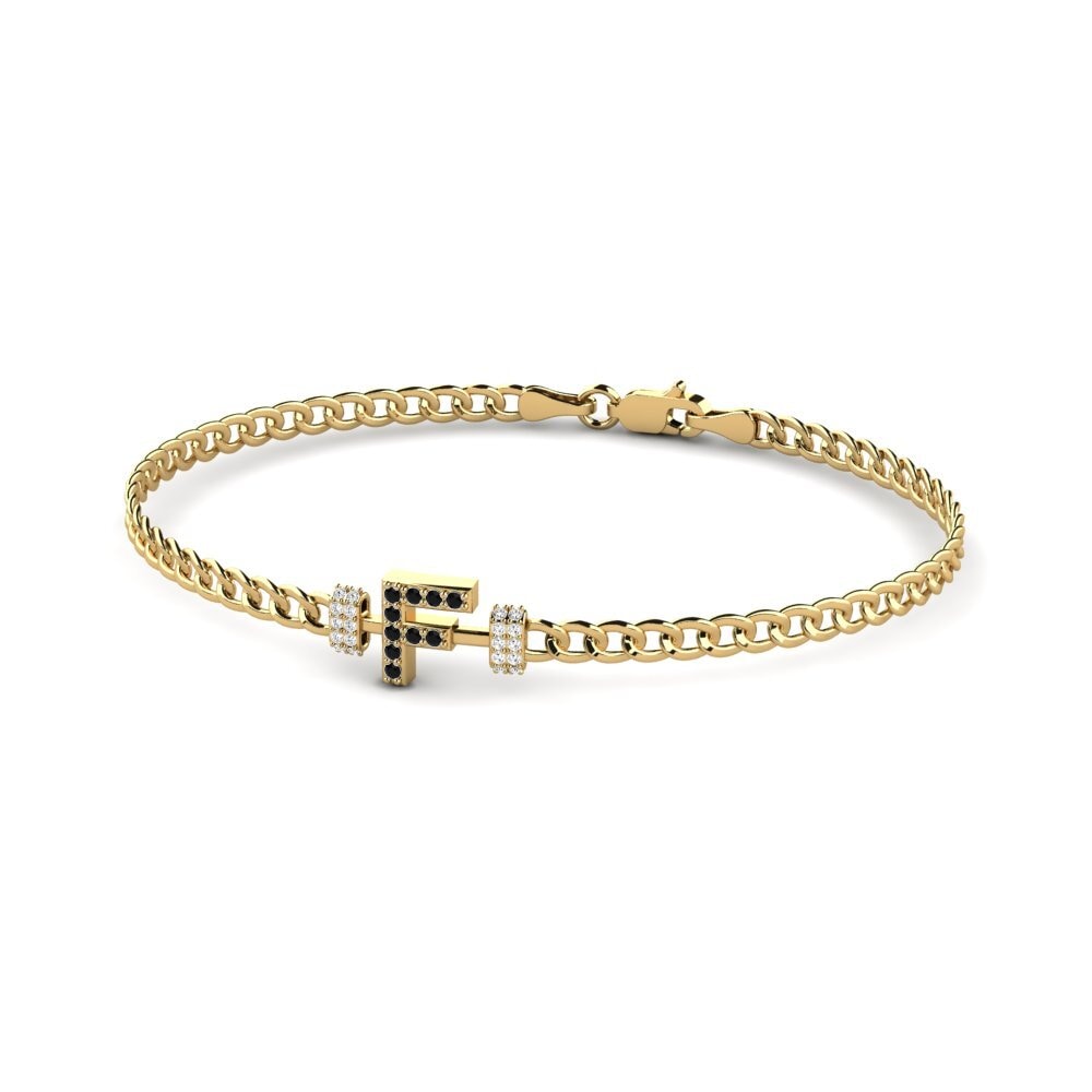 Ónix Negro Pulsera de Mujer Esmira - F