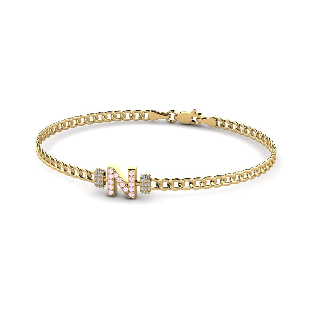 Pink Sapphire Women's Bracelet Esmira - N