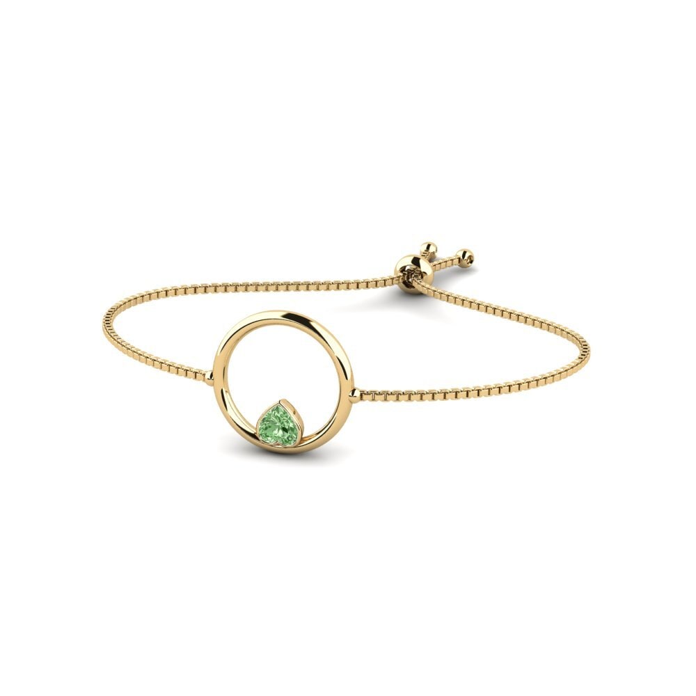 Green Diamond Women's Bracelet Heabre