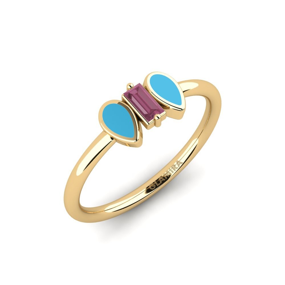Rhodolite Garnet Ring Aiks