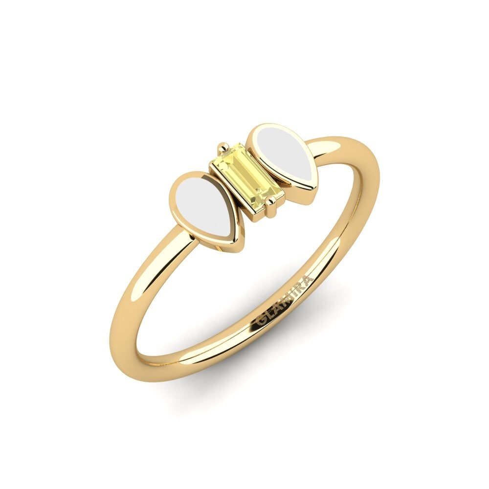 Yellow Sapphire Ring Aiks