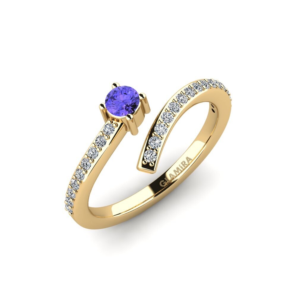 Tanzanite Engagement Ring Hoforo