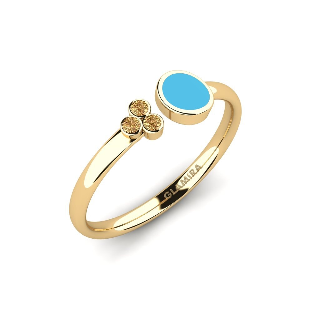 Brown Diamond Ring Nther