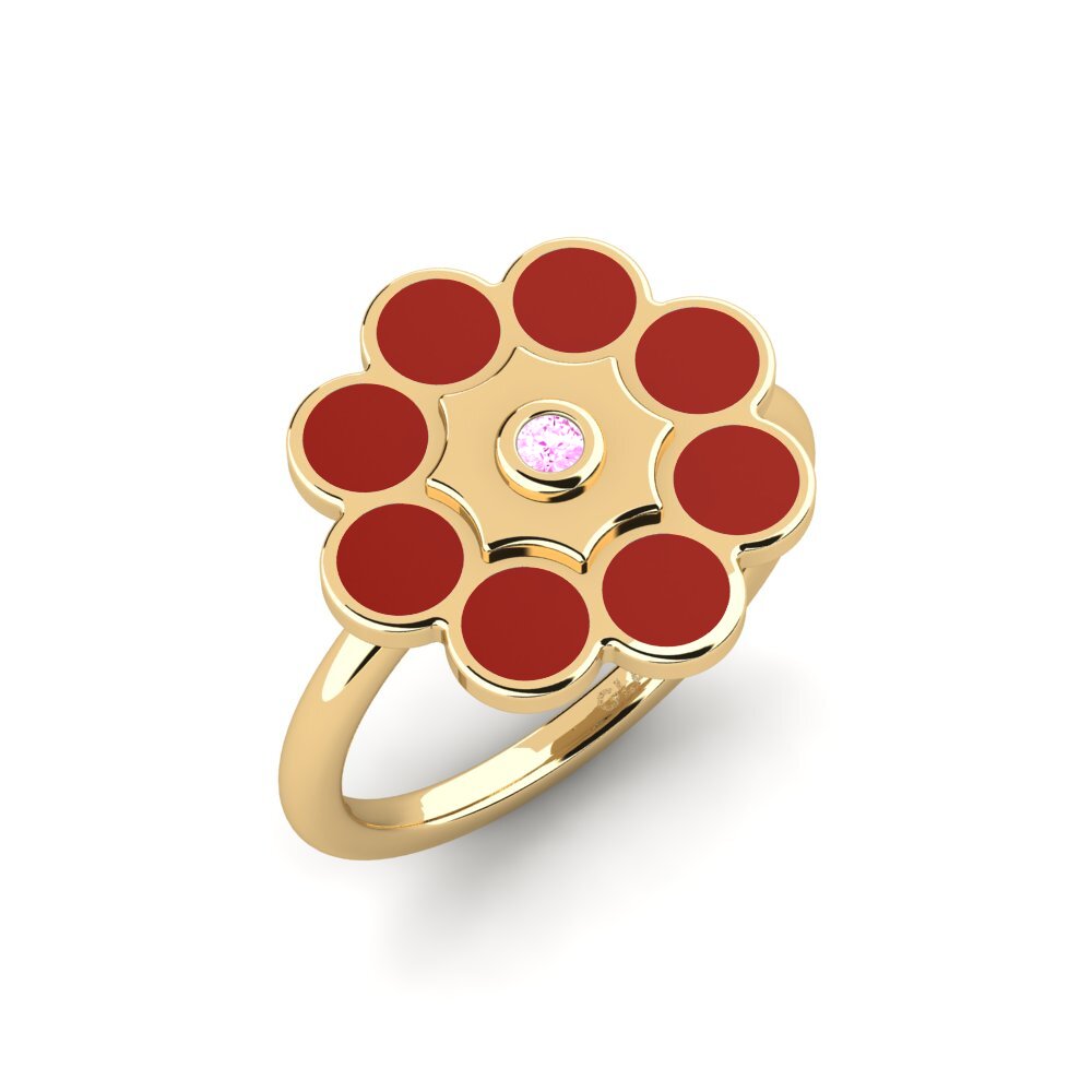 Rosa Saphir Ring Nytte