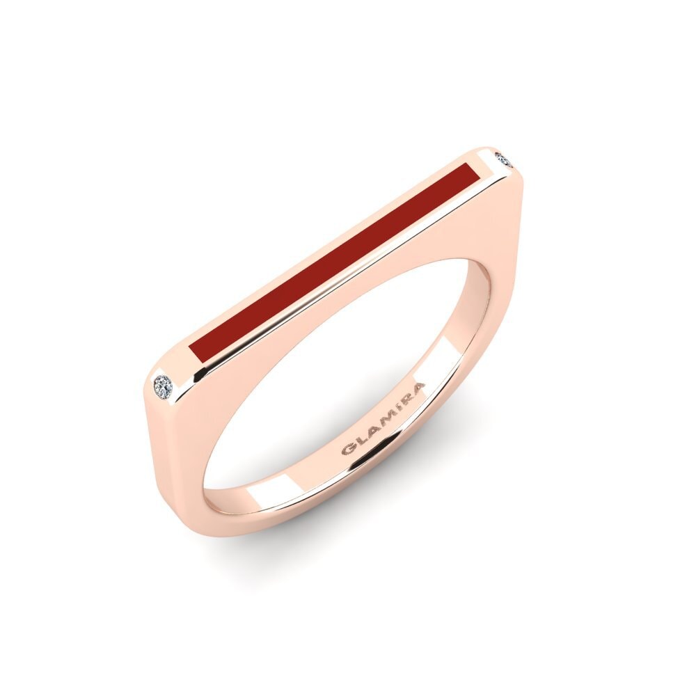 Rotgold 585 Ring Occoo